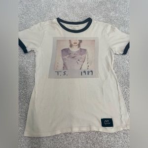 Taylor Swift 1989 World Tour Authentic Concert Ringer Shirt